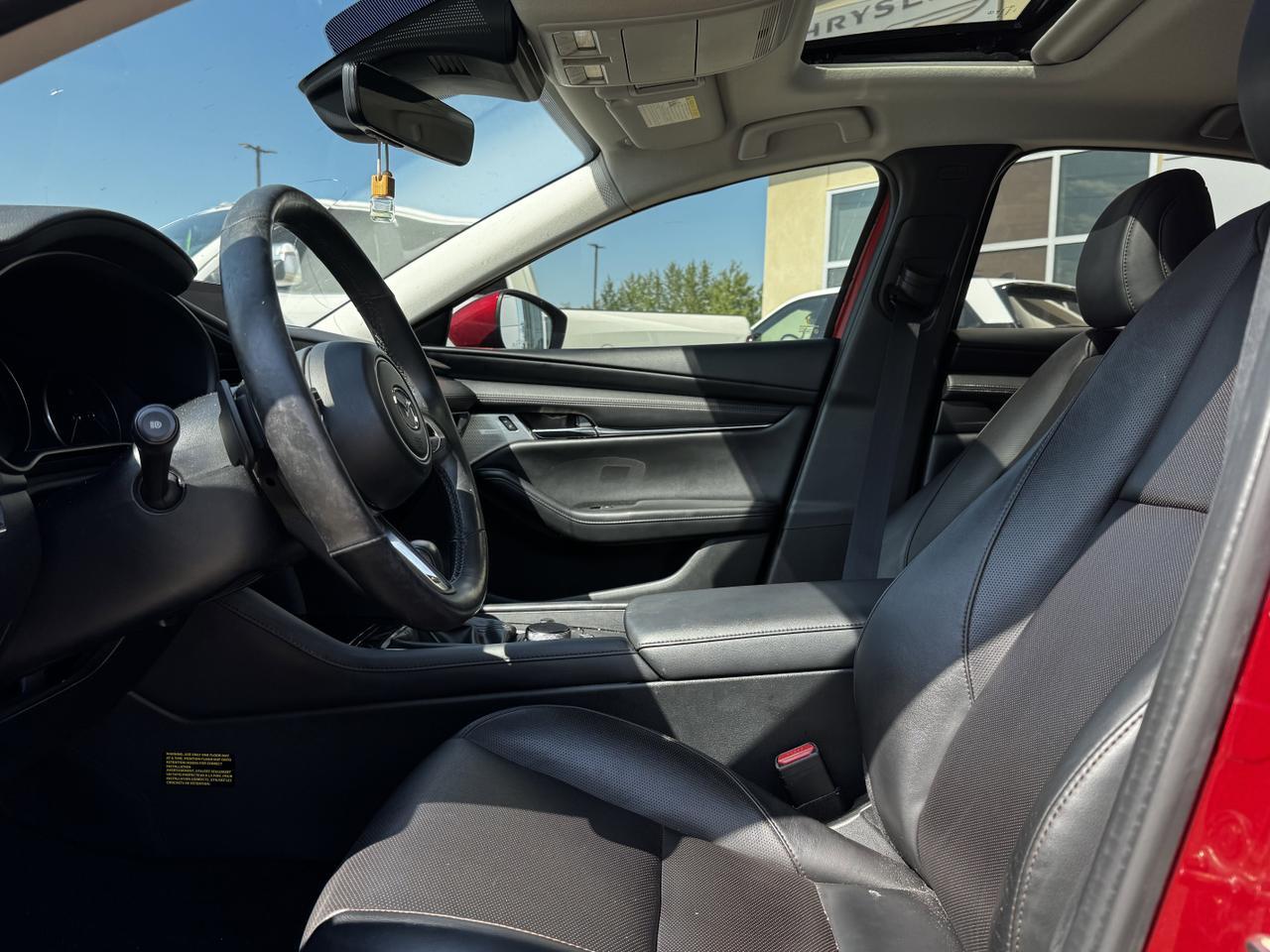 2023 Mazda 3 GT FWD | 4 Door | Low KMs | Aerial View Camera | SkyActiv | Heated Seats Redwater AB