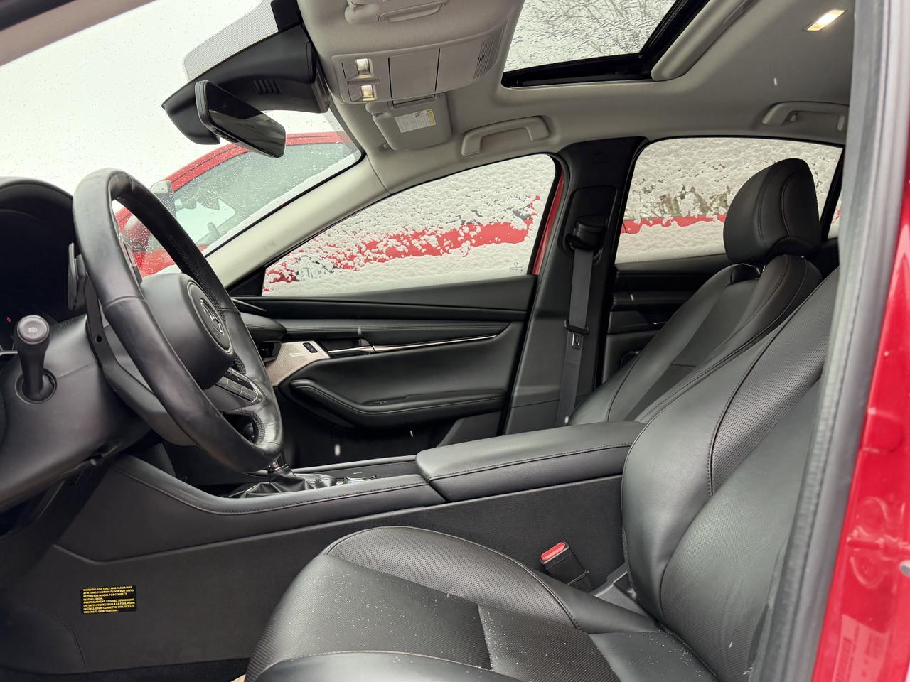 2023 Mazda 3 GT FWD | 4 Door | Low KMs | Aerial View Camera | SkyActiv | Heated Seats Redwater AB