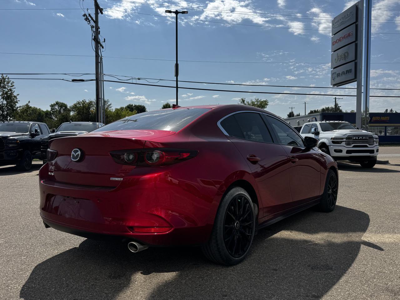 2023 Mazda 3 GT FWD | 4 Door | Low KMs | Aerial View Camera | SkyActiv | Heated Seats Redwater AB