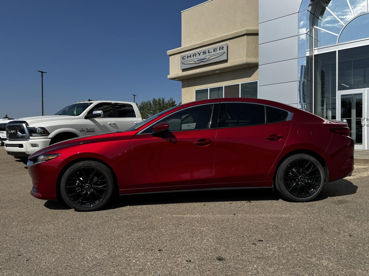 2023 Mazda 3 GT FWD | 4 Door | Low KMs | Aerial View Camera | SkyActiv | Heated Seats Redwater AB