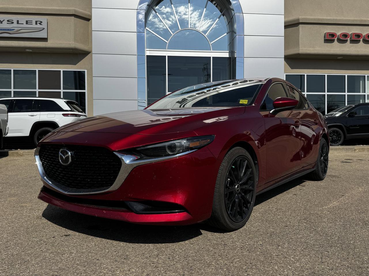 2023 Mazda 3 GT FWD | 4 Door | Low KMs | Aerial View Camera | SkyActiv | Heated Seats Redwater AB