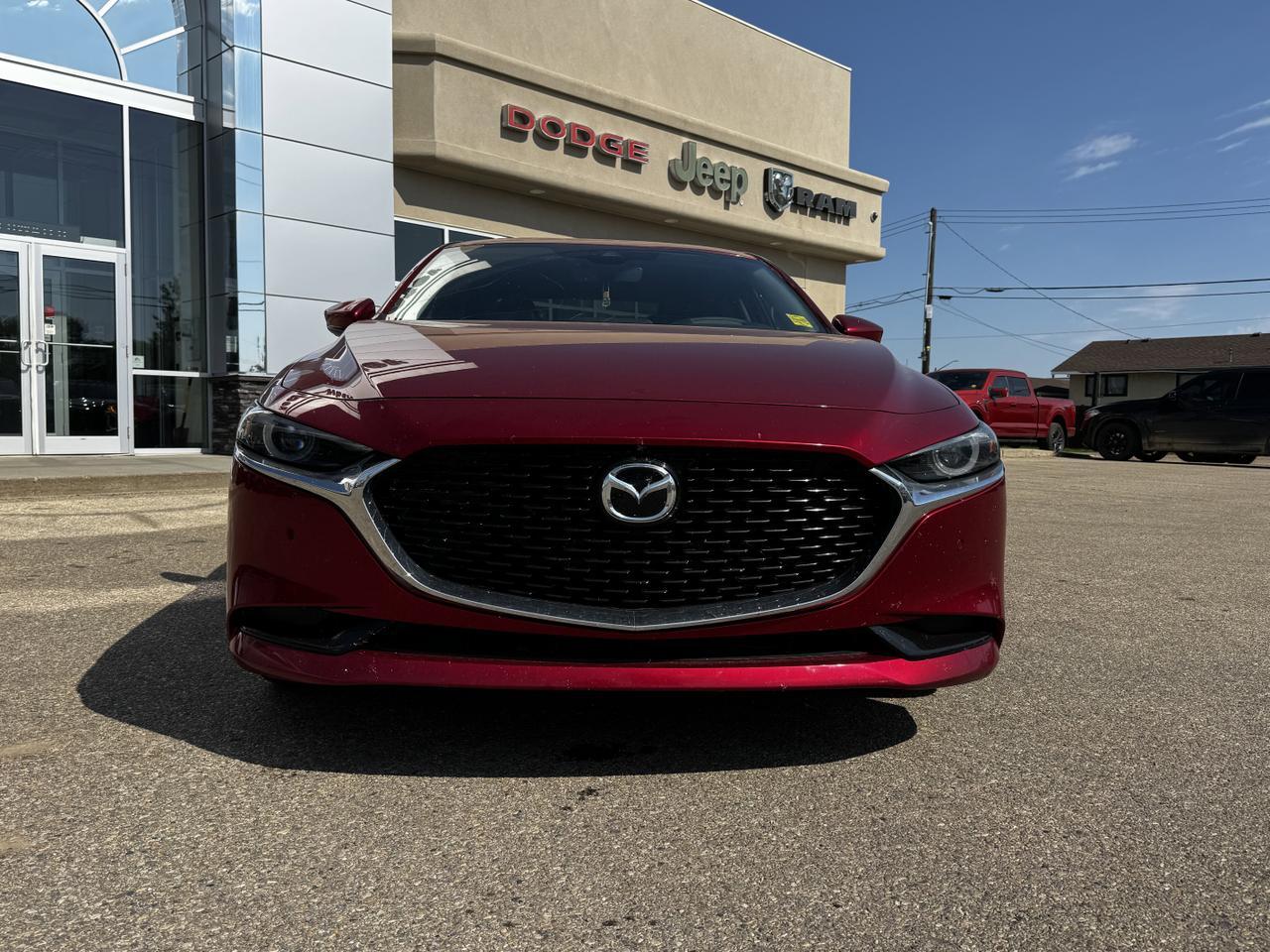 2023 Mazda 3 GT FWD | 4 Door | Low KMs | Aerial View Camera | SkyActiv | Heated Seats Redwater AB