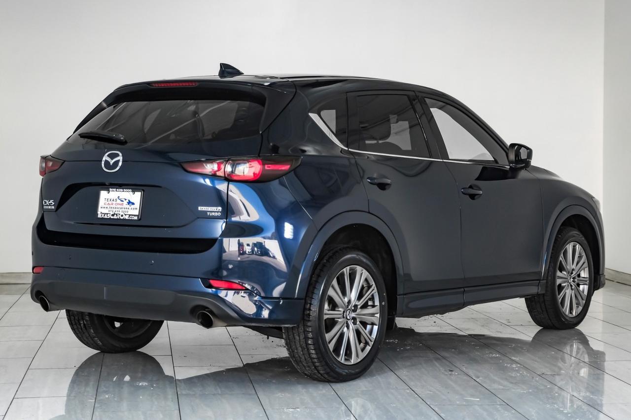 2023 Mazda CX-5 2.5 TURBO SIGNATURE AWD BLIND SPOT ASSIST LANE KEEP ASSIST NAVIGATION SUNROOF LEATHER Carrollton TX