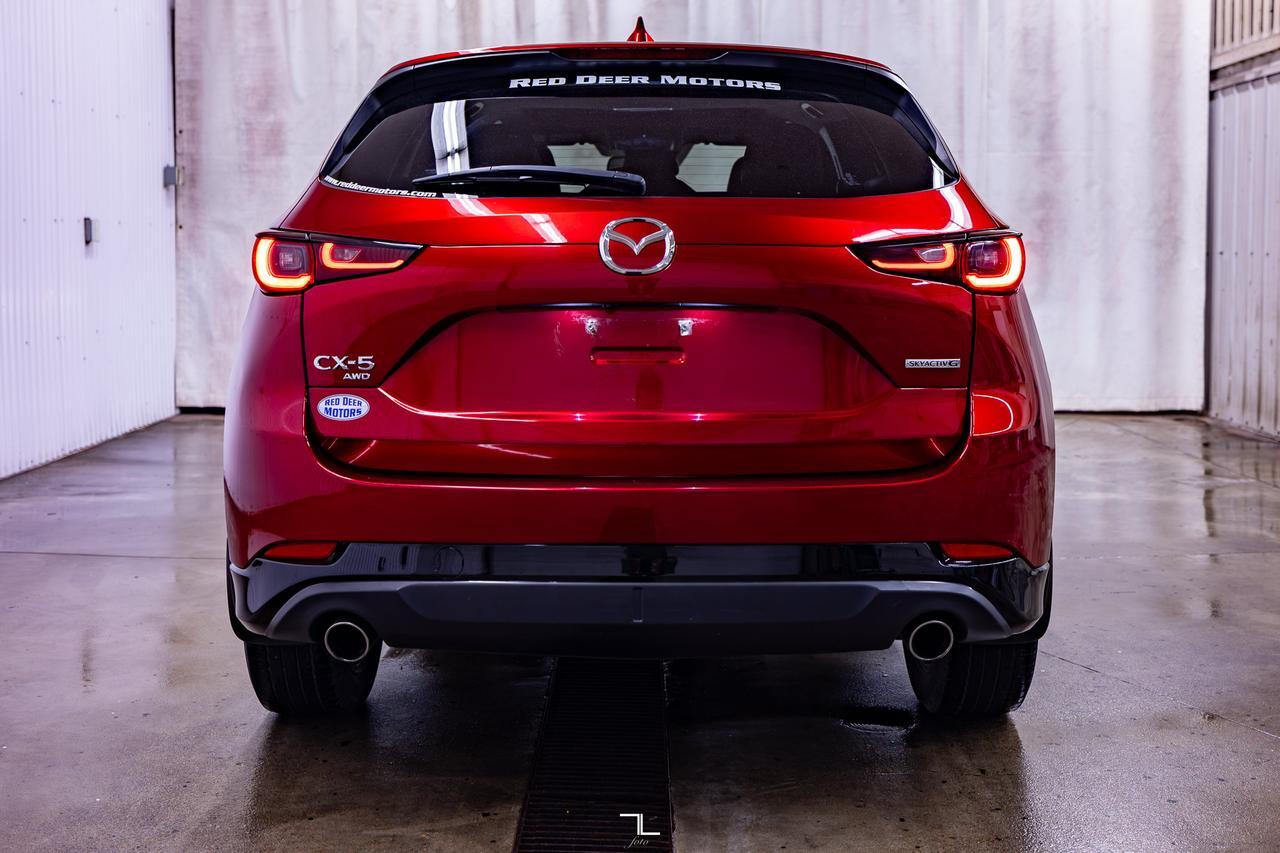2023 Mazda CX-5 AWD Sport Design Leather Roof Nav BCam Red Deer AB