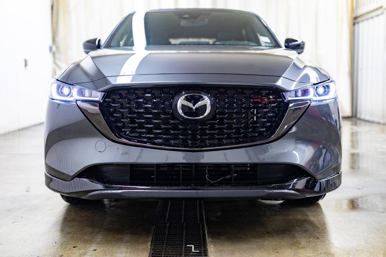 2023 Mazda CX-5 AWD Sport Design Leather Roof Nav Red Deer AB