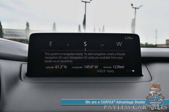 2023 Mazda CX-9 Grand Touring / AWD / Heated & Cooled Leather Seats / Adaptive Cruise / Lane Depart & Blind Spot / HUD / 360 Camera / Apple CarPlay & Android Auto / Rear Captain Chairs / 3rd Row / Seats 6 / Keyless Entry & Start Anchorage AK
