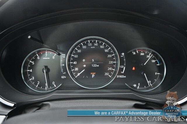 2023 Mazda CX-9 Grand Touring / AWD / Heated & Cooled Leather Seats / Adaptive Cruise / Lane Depart & Blind Spot / HUD / 360 Camera / Apple CarPlay & Android Auto / Rear Captain Chairs / 3rd Row / Seats 6 / Keyless Entry & Start Anchorage AK