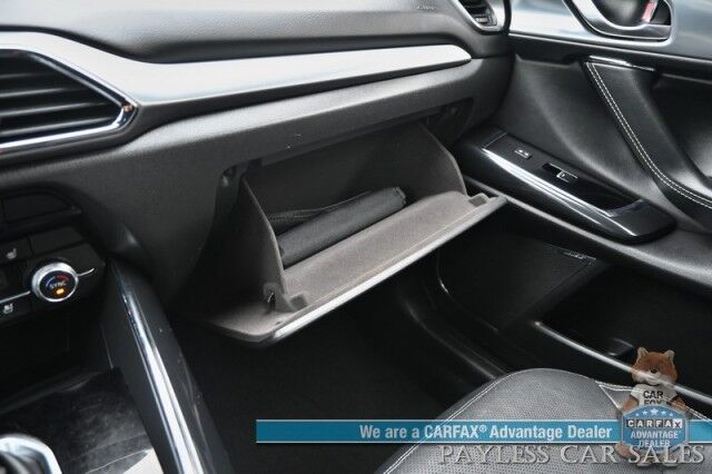 2023 Mazda CX-9 Grand Touring / AWD / Heated & Cooled Leather Seats / Adaptive Cruise / Lane Depart & Blind Spot / HUD / 360 Camera / Apple CarPlay & Android Auto / Rear Captain Chairs / 3rd Row / Seats 6 / Keyless Entry & Start Anchorage AK