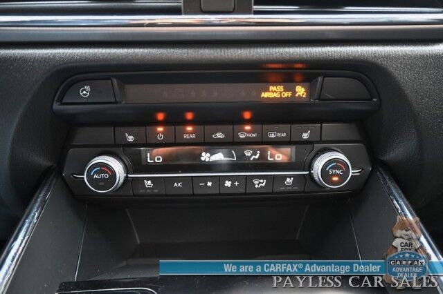 2023 Mazda CX-9 Grand Touring / AWD / Heated & Cooled Leather Seats / Adaptive Cruise / Lane Depart & Blind Spot / HUD / 360 Camera / Apple CarPlay & Android Auto / Rear Captain Chairs / 3rd Row / Seats 6 / Keyless Entry & Start Anchorage AK