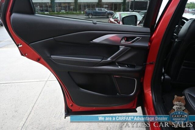 2023 Mazda CX-9 Grand Touring / AWD / Heated & Cooled Leather Seats / Adaptive Cruise / Lane Depart & Blind Spot / HUD / 360 Camera / Apple CarPlay & Android Auto / Rear Captain Chairs / 3rd Row / Seats 6 / Keyless Entry & Start Anchorage AK