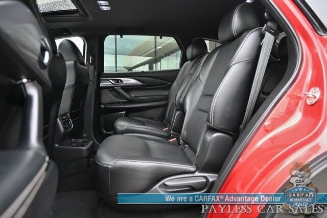 2023 Mazda CX-9 Grand Touring / AWD / Heated & Cooled Leather Seats / Adaptive Cruise / Lane Depart & Blind Spot / HUD / 360 Camera / Apple CarPlay & Android Auto / Rear Captain Chairs / 3rd Row / Seats 6 / Keyless Entry & Start Anchorage AK