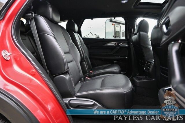 2023 Mazda CX-9 Grand Touring / AWD / Heated & Cooled Leather Seats / Adaptive Cruise / Lane Depart & Blind Spot / HUD / 360 Camera / Apple CarPlay & Android Auto / Rear Captain Chairs / 3rd Row / Seats 6 / Keyless Entry & Start Anchorage AK
