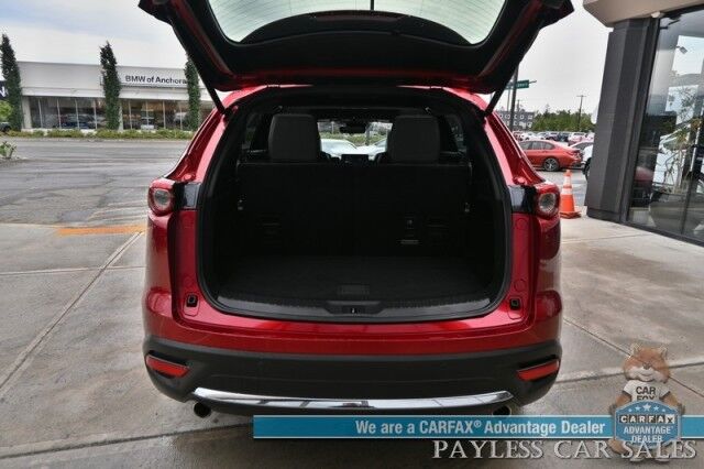 2023 Mazda CX-9 Grand Touring / AWD / Heated & Cooled Leather Seats / Adaptive Cruise / Lane Depart & Blind Spot / HUD / 360 Camera / Apple CarPlay & Android Auto / Rear Captain Chairs / 3rd Row / Seats 6 / Keyless Entry & Start Anchorage AK
