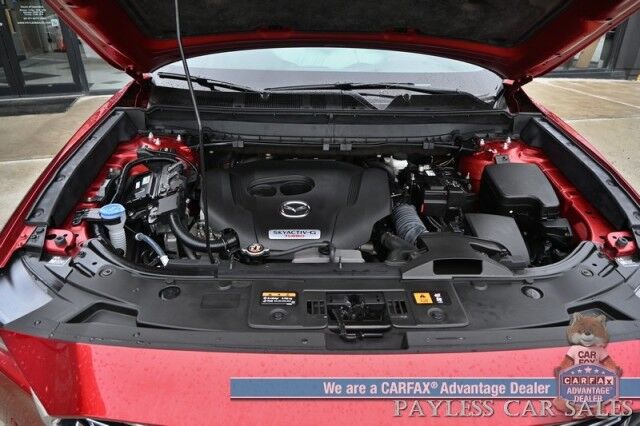 2023 Mazda CX-9 Grand Touring / AWD / Heated & Cooled Leather Seats / Adaptive Cruise / Lane Depart & Blind Spot / HUD / 360 Camera / Apple CarPlay & Android Auto / Rear Captain Chairs / 3rd Row / Seats 6 / Keyless Entry & Start Anchorage AK