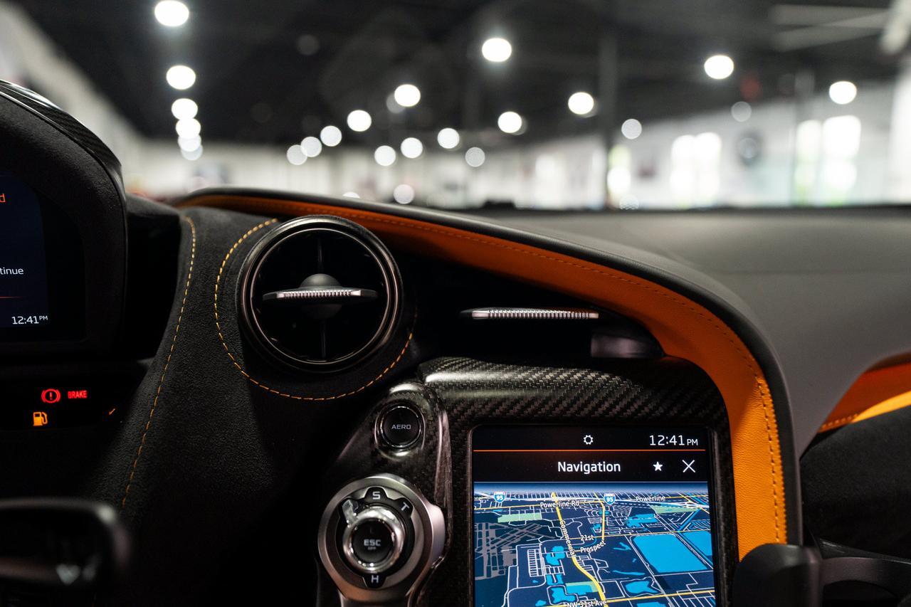 2023 McLaren 720S Luxury Spider MSO Chicane Grey paint,Carbon Black/Scoria Grey interior,Bowers & Wilkins audio & MORE Fort Lauderdale FL