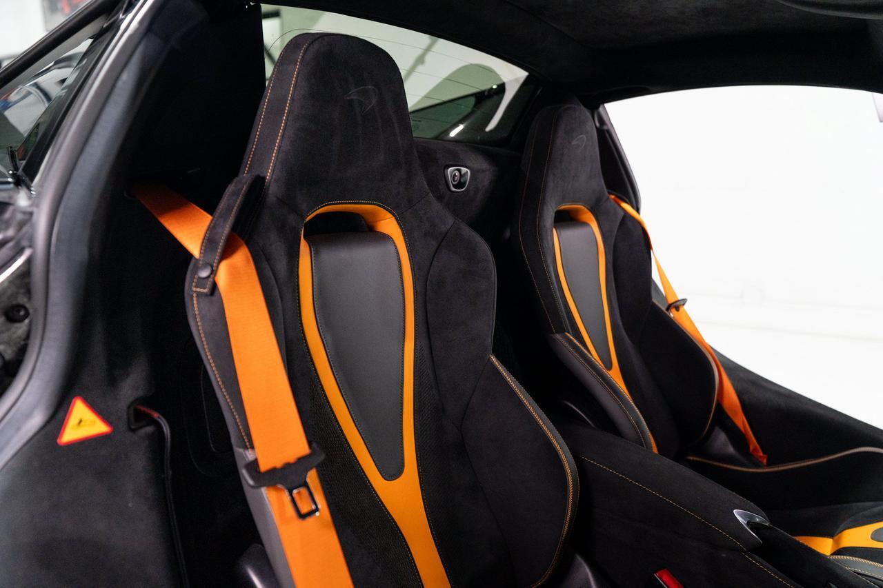 2023 McLaren 720S Luxury Spider MSO Chicane Grey paint,Carbon Black/Scoria Grey interior,Bowers & Wilkins audio & MORE Fort Lauderdale FL
