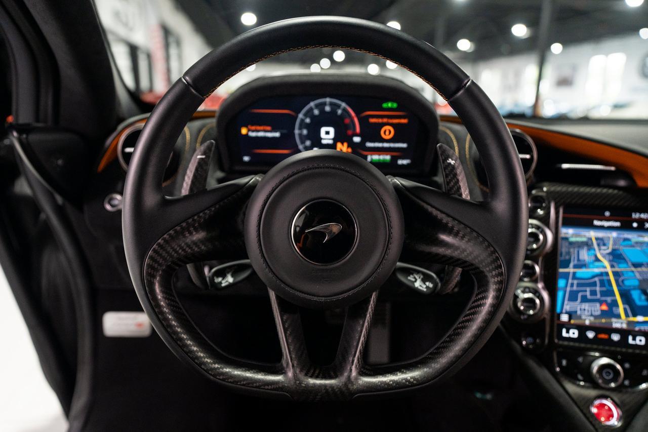 2023 McLaren 720S Luxury Spider MSO Chicane Grey paint,Carbon Black/Scoria Grey interior,Bowers & Wilkins audio & MORE Fort Lauderdale FL