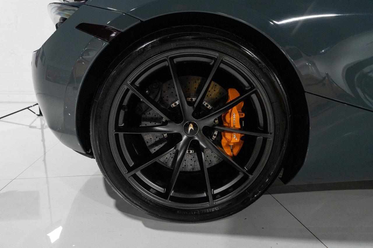 2023 McLaren 720S Luxury Spider MSO Chicane Grey paint,Carbon Black/Scoria Grey interior,Bowers & Wilkins audio & MORE Fort Lauderdale FL