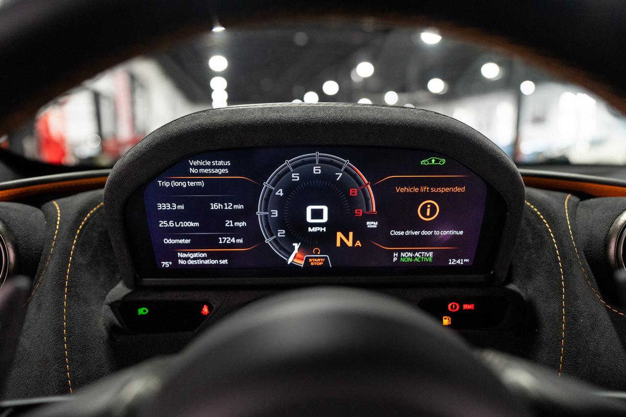 2023 McLaren 720S Luxury Spider MSO Chicane Grey paint,Carbon Black/Scoria Grey interior,Bowers & Wilkins audio & MORE Fort Lauderdale FL