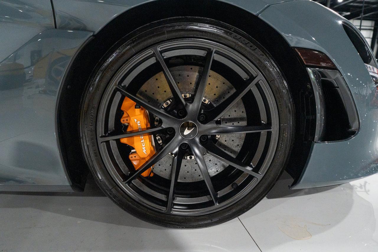 2023 McLaren 720S Luxury Spider MSO Chicane Grey paint,Carbon Black/Scoria Grey interior,Bowers & Wilkins audio & MORE Fort Lauderdale FL
