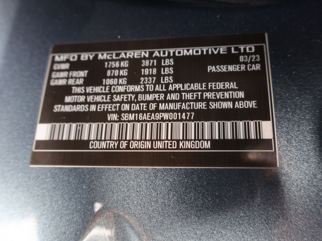 2023 McLaren Artura TechLux San Clemente CA