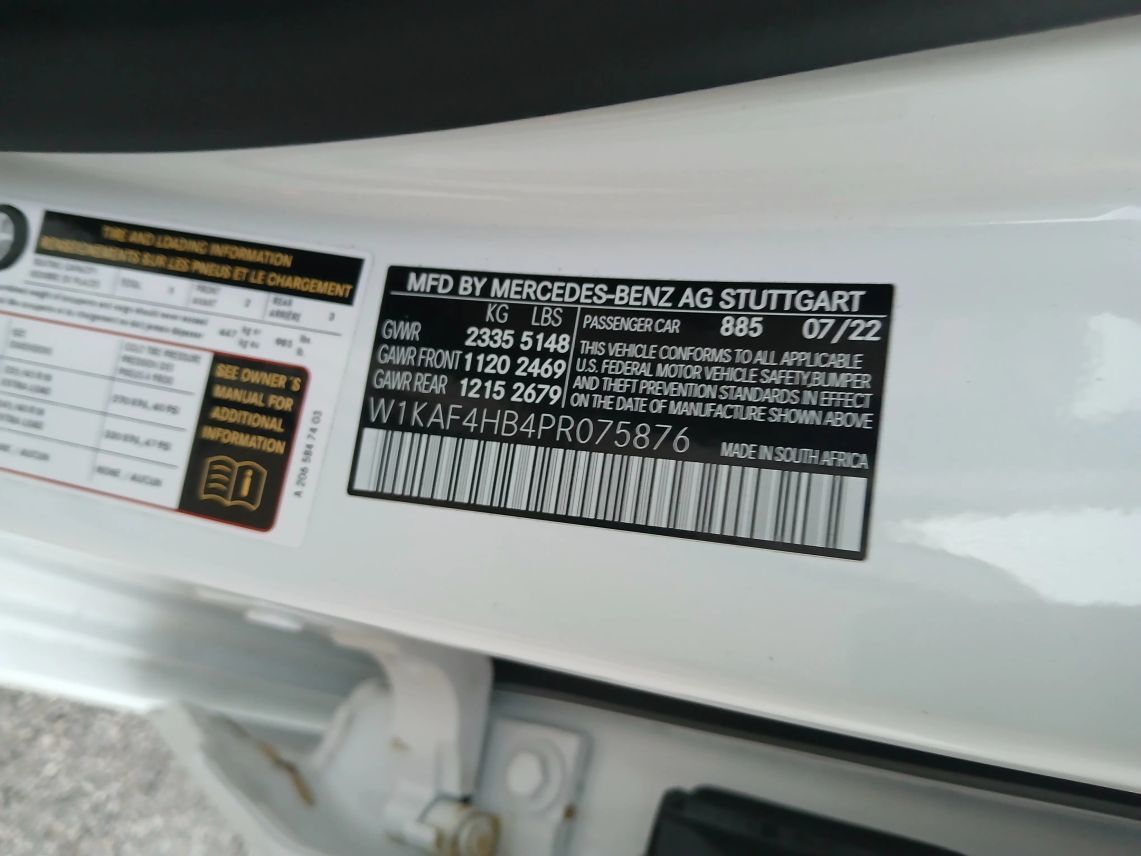 2023 Mercedes-Benz C-Class C 300 4MATIC Sedan 4D Maitland FL