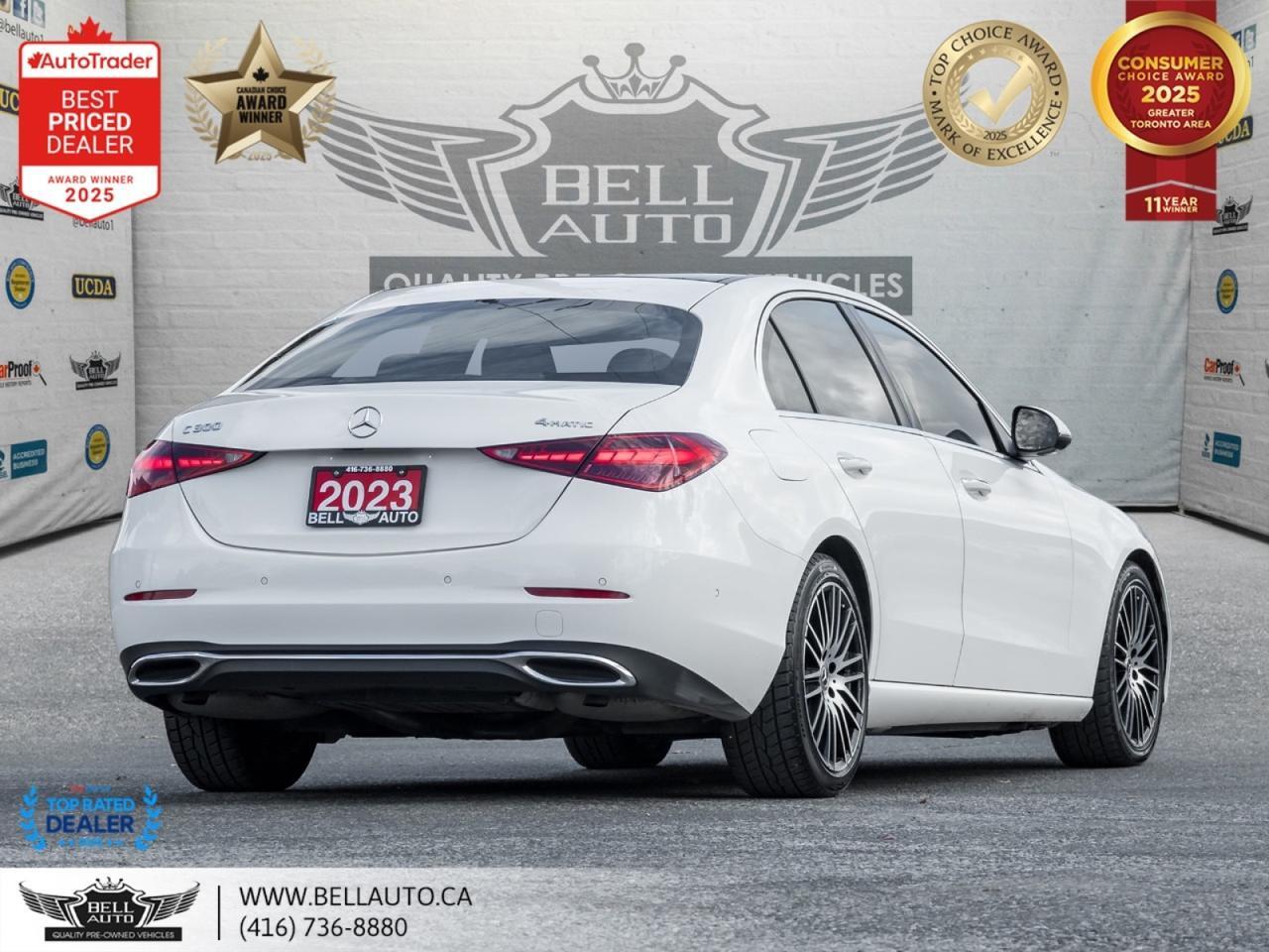 2023 Mercedes-Benz C-Class C300 | PRMPKG | NAVI | 360CAM | PANO | BRMSTR | NOACCIDENT Toronto ON