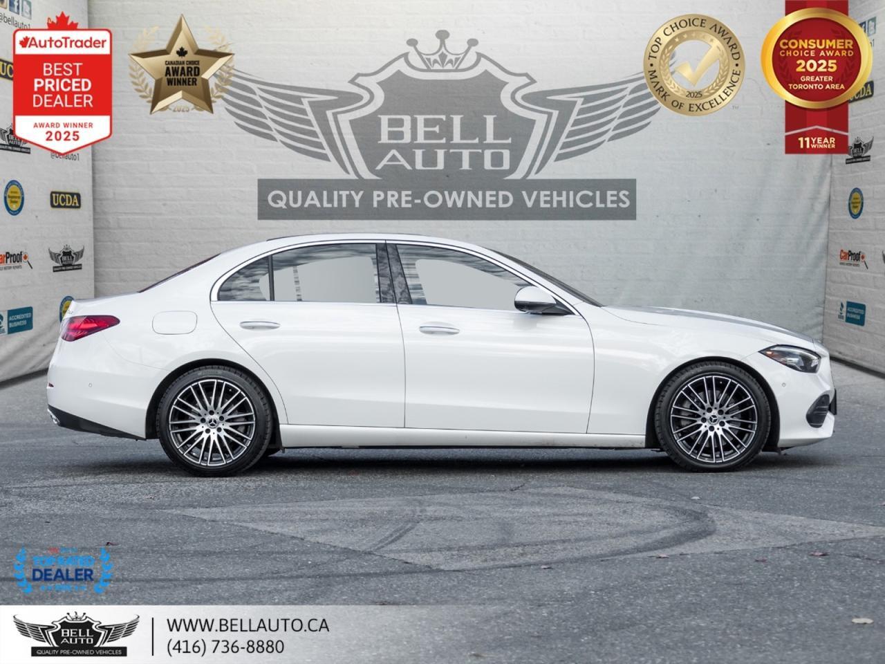 2023 Mercedes-Benz C-Class C300 | PRMPKG | NAVI | 360CAM | PANO | BRMSTR | NOACCIDENT Toronto ON