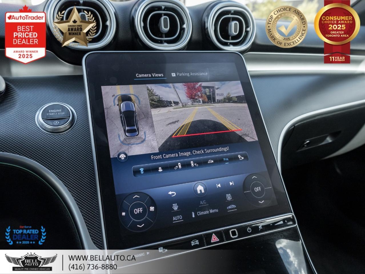 2023 Mercedes-Benz C-Class C300 | PRMPKG | NAVI | 360CAM | PANO | BRMSTR | NOACCIDENT Toronto ON