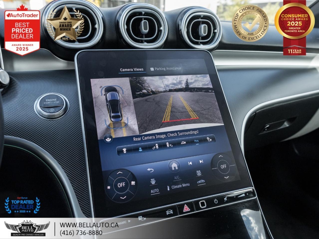 2023 Mercedes-Benz C-Class C300 | PRMPKG | NAVI | 360CAM | PANO | BRMSTR | NOACCIDENT Toronto ON