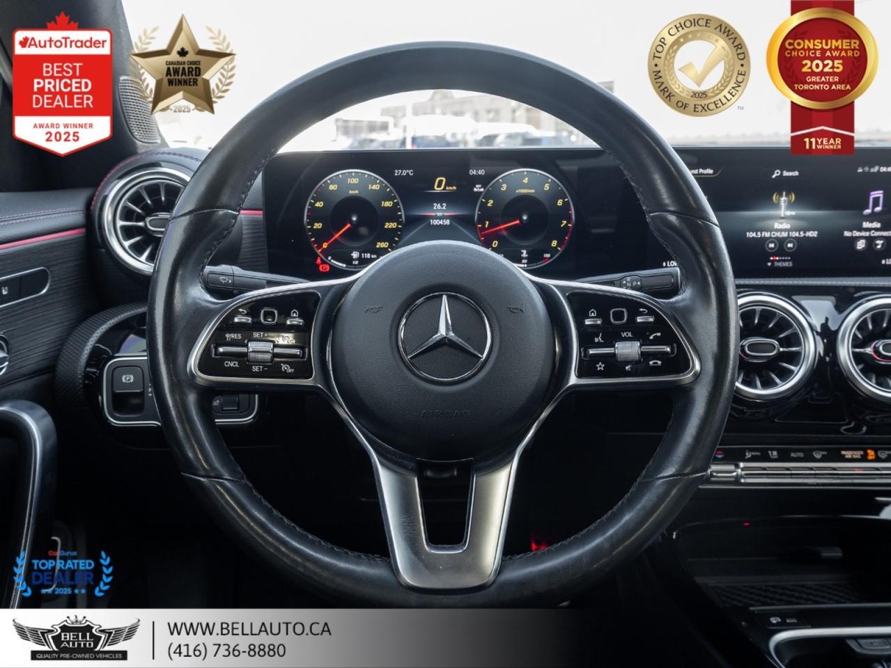 2023 Mercedes-Benz CLA 250 | AMGPKG | NIGHTPKG | PRMPKG | B.CAM | PANO | NOACCIDENT Toronto ON