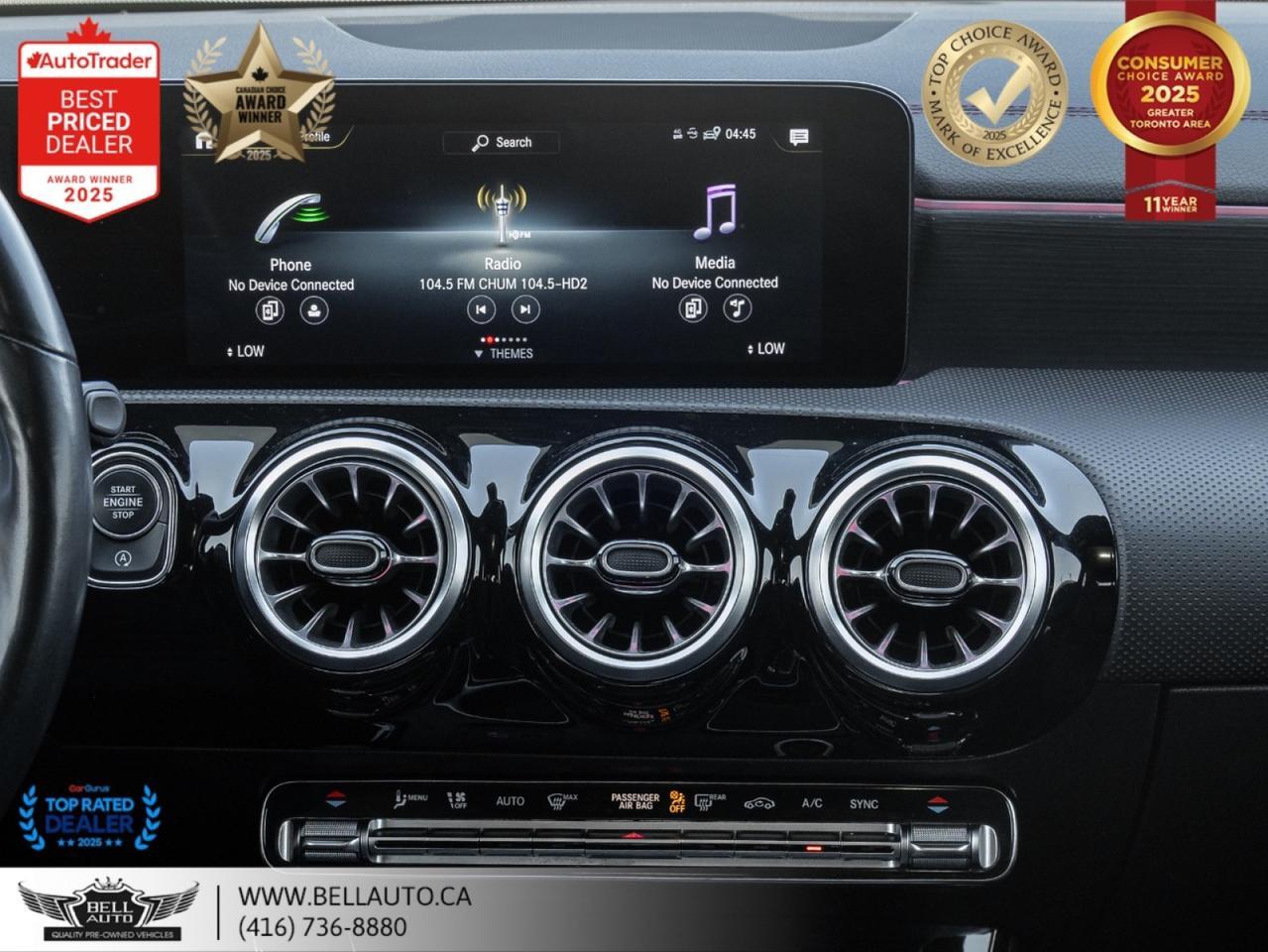 2023 Mercedes-Benz CLA 250 | AMGPKG | NIGHTPKG | PRMPKG | B.CAM | PANO | NOACCIDENT Toronto ON