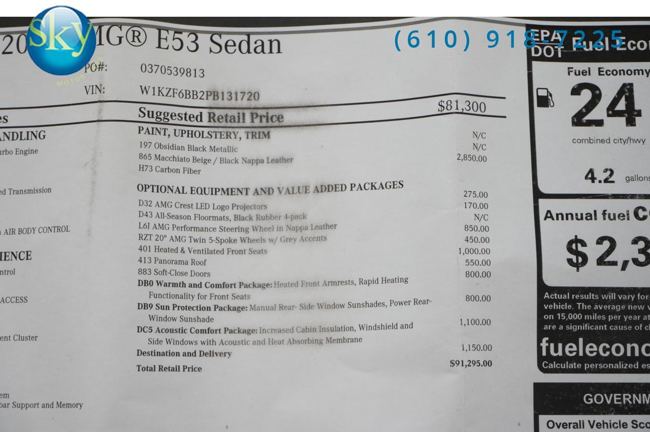 2023 Mercedes-Benz E-Class Sedan 4MATIC AWD AMG E 53 West Chester PA