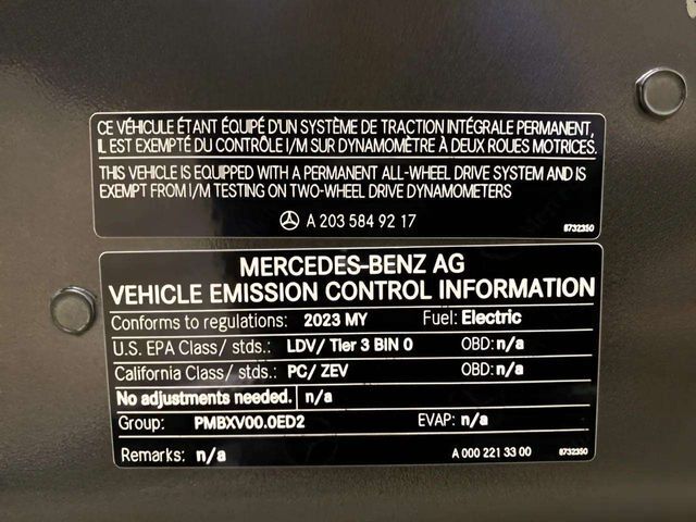 2023 Mercedes-Benz EQS 580 4MATIC&reg; Dallas TX