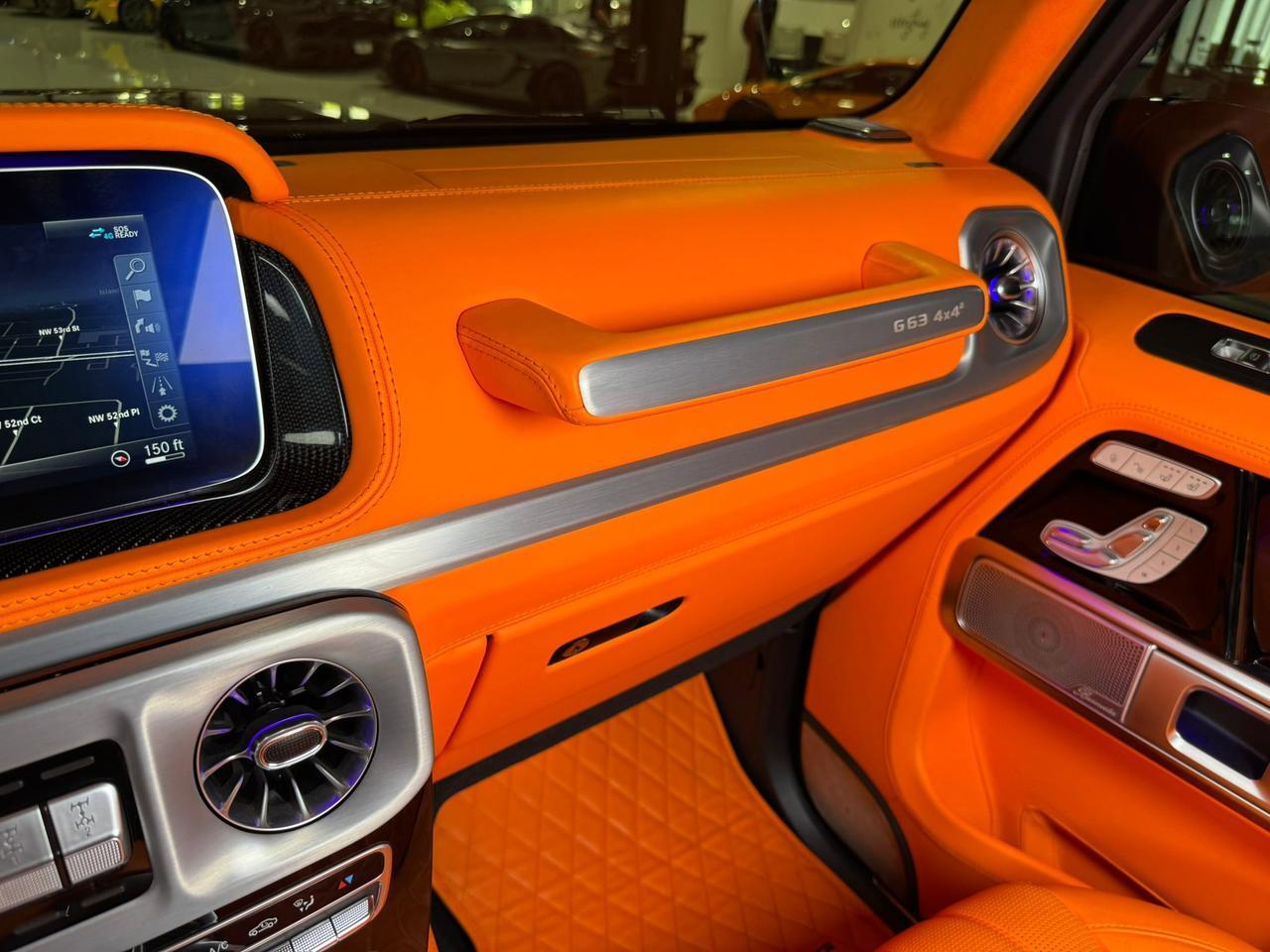 2023 Mercedes-Benz G-Class AMG G 63 4x4 Squared Arabian Grey paint, custom interior, body kit, Burmester High-End audio & MORE! Fort Lauderdale FL