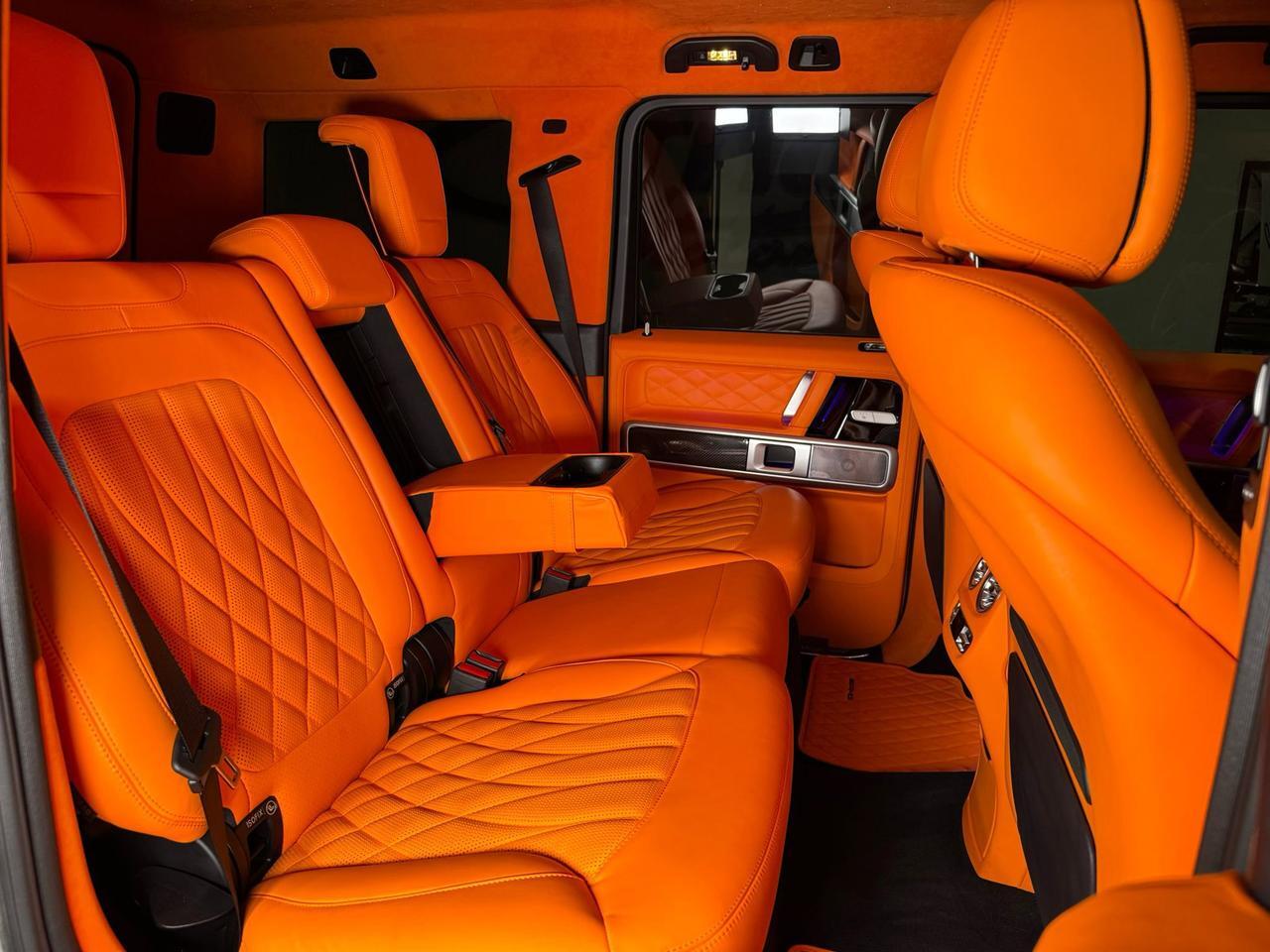 2023 Mercedes-Benz G-Class AMG G 63 4x4 Squared Arabian Grey paint, custom interior, body kit, Burmester High-End audio & MORE! Fort Lauderdale FL