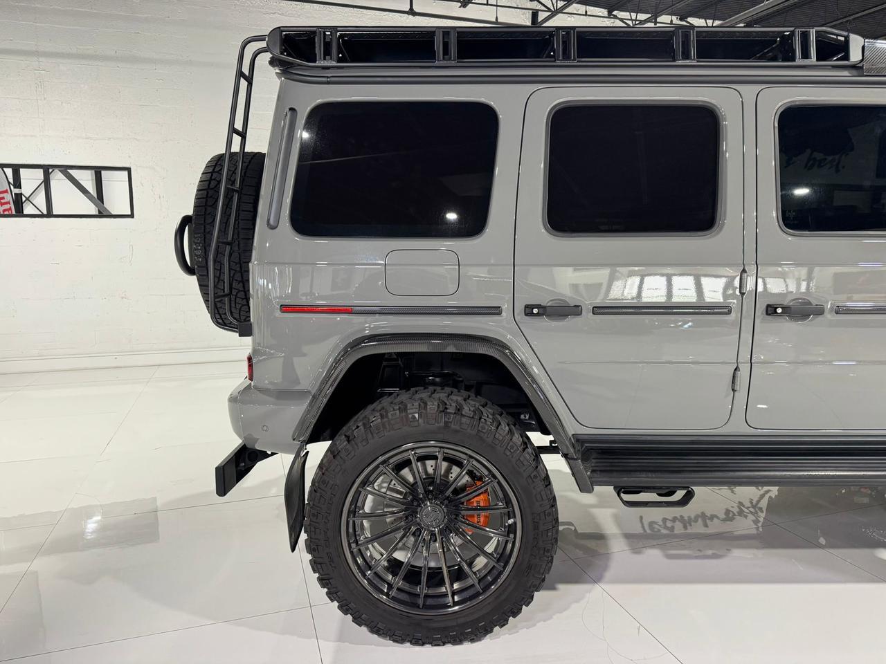 2023 Mercedes-Benz G-Class AMG G 63 4x4 Squared Arabian Grey paint, custom interior, body kit, Burmester High-End audio & MORE! Fort Lauderdale FL