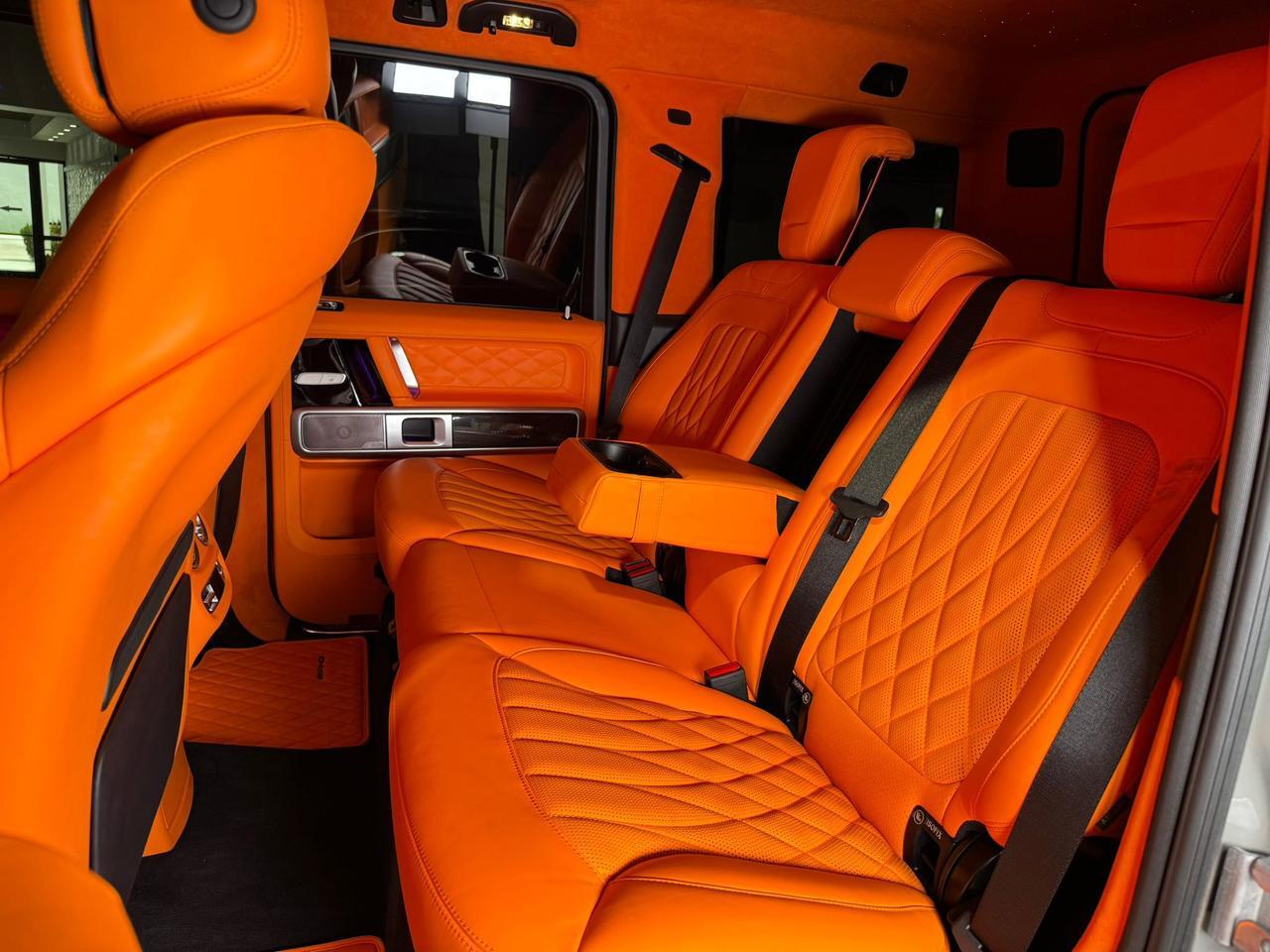 2023 Mercedes-Benz G-Class AMG G 63 4x4 Squared Arabian Grey paint, custom interior, body kit, Burmester High-End audio & MORE! Fort Lauderdale FL