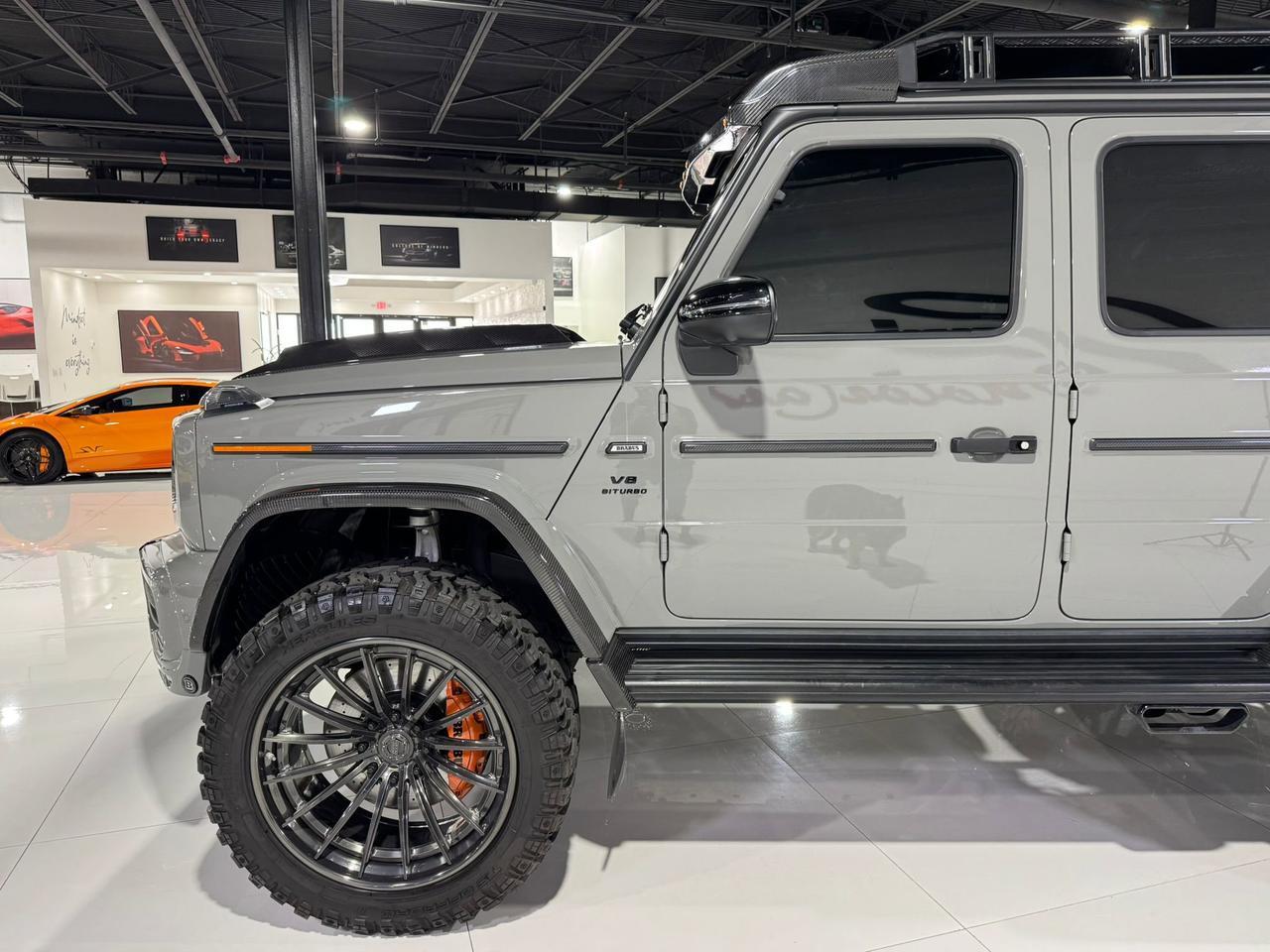 2023 Mercedes-Benz G-Class AMG G 63 4x4 Squared Arabian Grey paint, custom interior, body kit, Burmester High-End audio & MORE! Fort Lauderdale FL