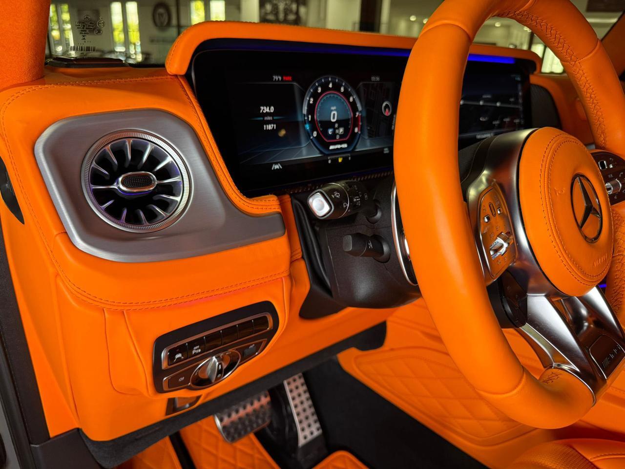 2023 Mercedes-Benz G-Class AMG G 63 4x4 Squared Arabian Grey paint, custom interior, body kit, Burmester High-End audio & MORE! Fort Lauderdale FL