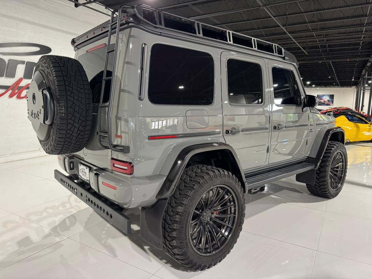2023 Mercedes-Benz G-Class AMG G 63 4x4 Squared Arabian Grey paint, custom interior, body kit, Burmester High-End audio & MORE! Fort Lauderdale FL