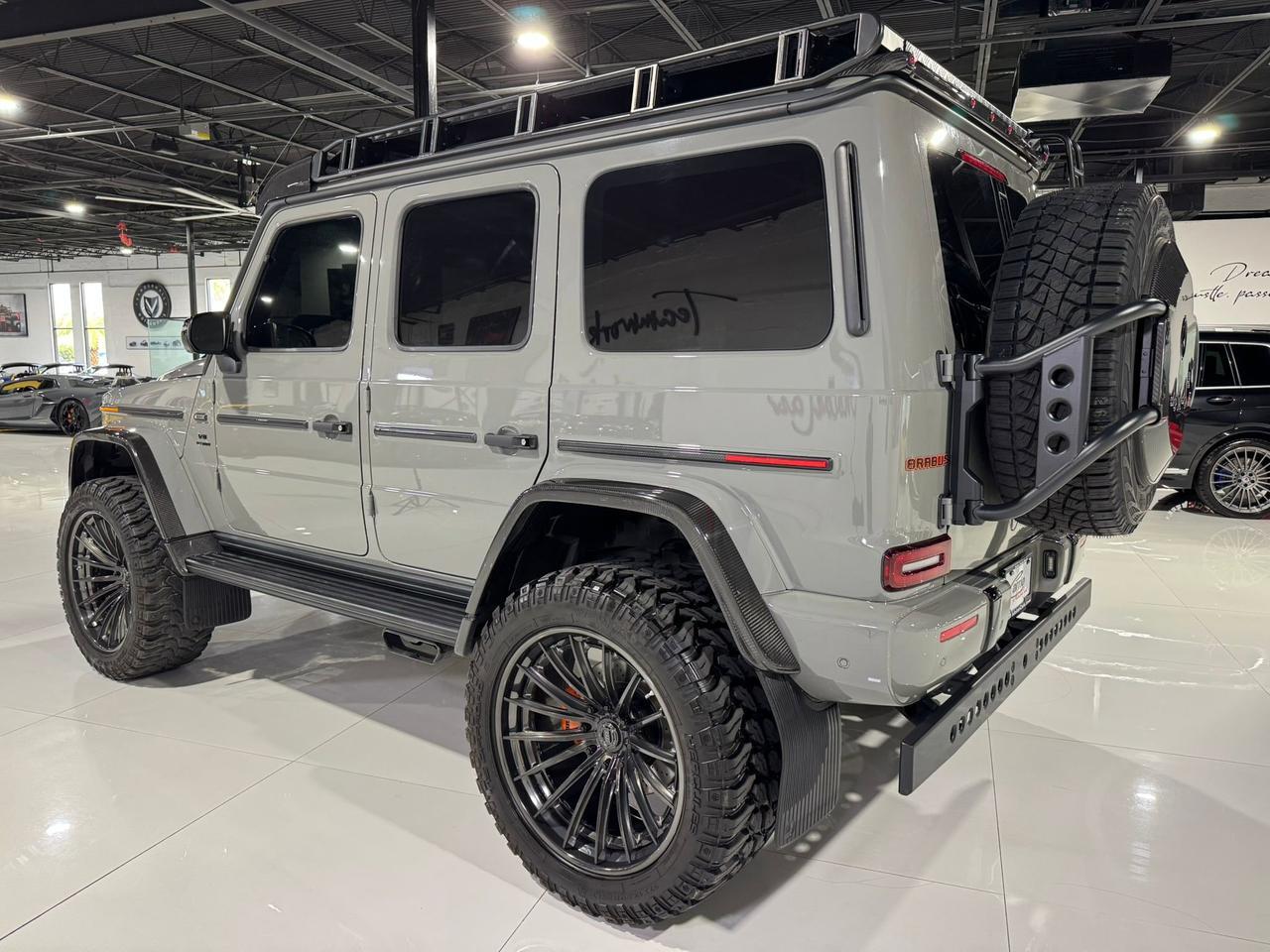 2023 Mercedes-Benz G-Class AMG G 63 4x4 Squared Arabian Grey paint, custom interior, body kit, Burmester High-End audio & MORE! Fort Lauderdale FL