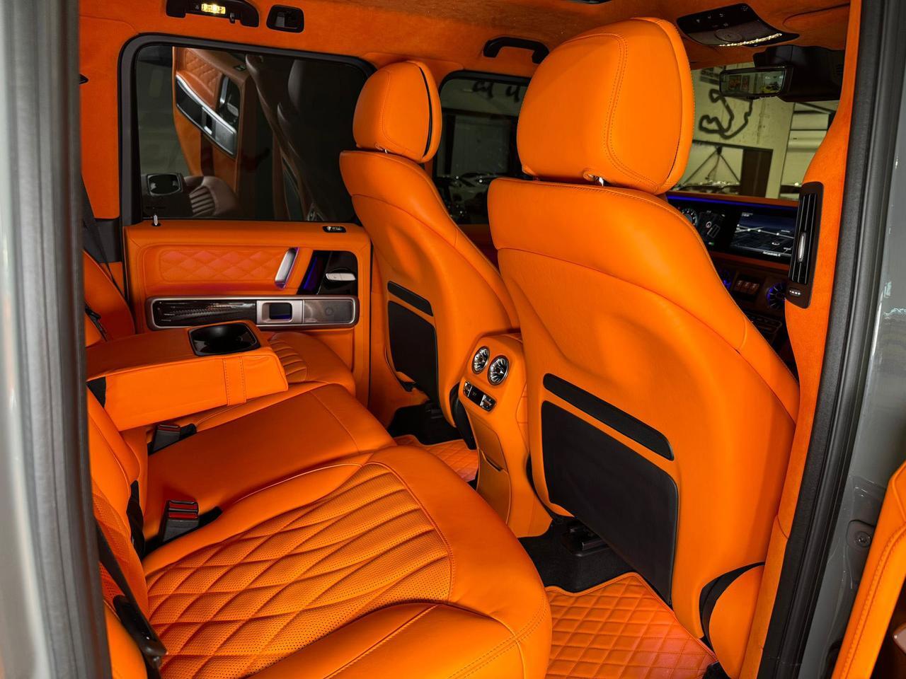 2023 Mercedes-Benz G-Class AMG G 63 4x4 Squared Arabian Grey paint, custom interior, body kit, Burmester High-End audio & MORE! Fort Lauderdale FL