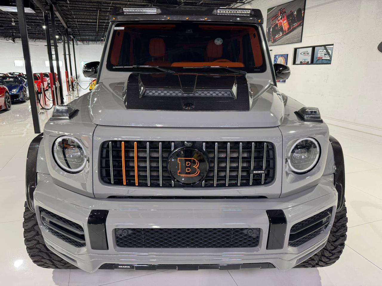 2023 Mercedes-Benz G-Class AMG G 63 4x4 Squared Arabian Grey paint, custom interior, body kit, Burmester High-End audio & MORE! Fort Lauderdale FL
