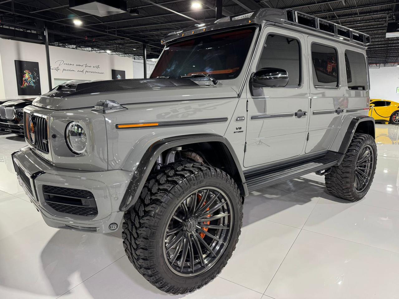 2023 Mercedes-Benz G-Class AMG G 63 4x4 Squared Arabian Grey paint, custom interior, body kit, Burmester High-End audio & MORE! Fort Lauderdale FL
