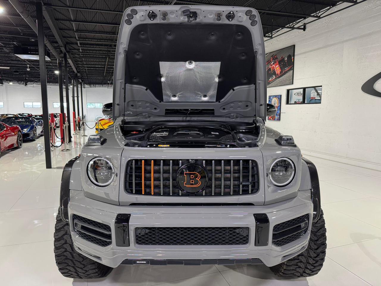 2023 Mercedes-Benz G-Class AMG G 63 4x4 Squared Arabian Grey paint, custom interior, body kit, Burmester High-End audio & MORE! Fort Lauderdale FL