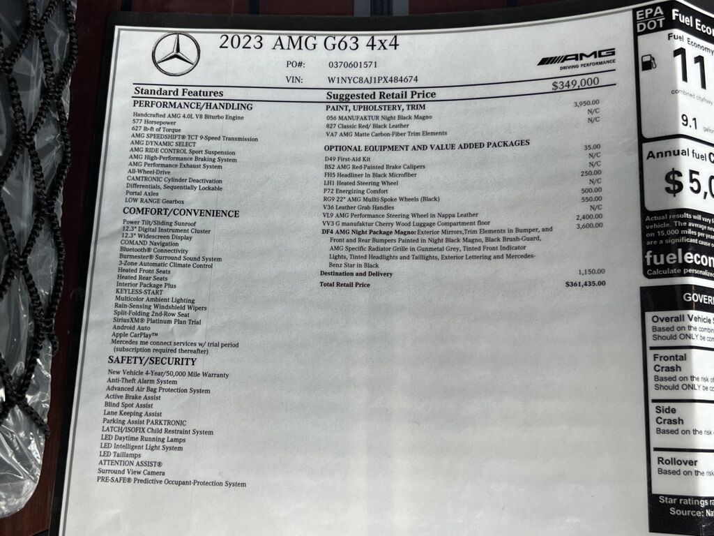 2023 Mercedes-Benz G-Class G 63 AMG&reg; Indianapolis IN
