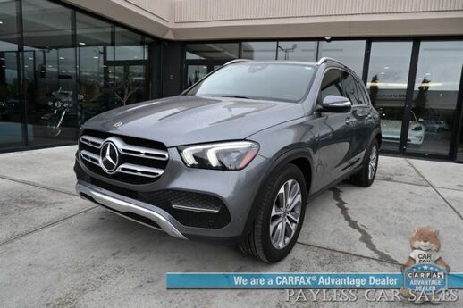 2023 Mercedes-Benz GLE 350 / AWD / Premium Pkg / Power & Heated Leather Seats / NAV / Burmester Speakers / Sunroof / Blind Spot Alert / Apple CarPlay & Android Auto / 360 Back Up Camera / Power Liftgate / Keyless Entry & Start / 1-Owner Anchorage AK