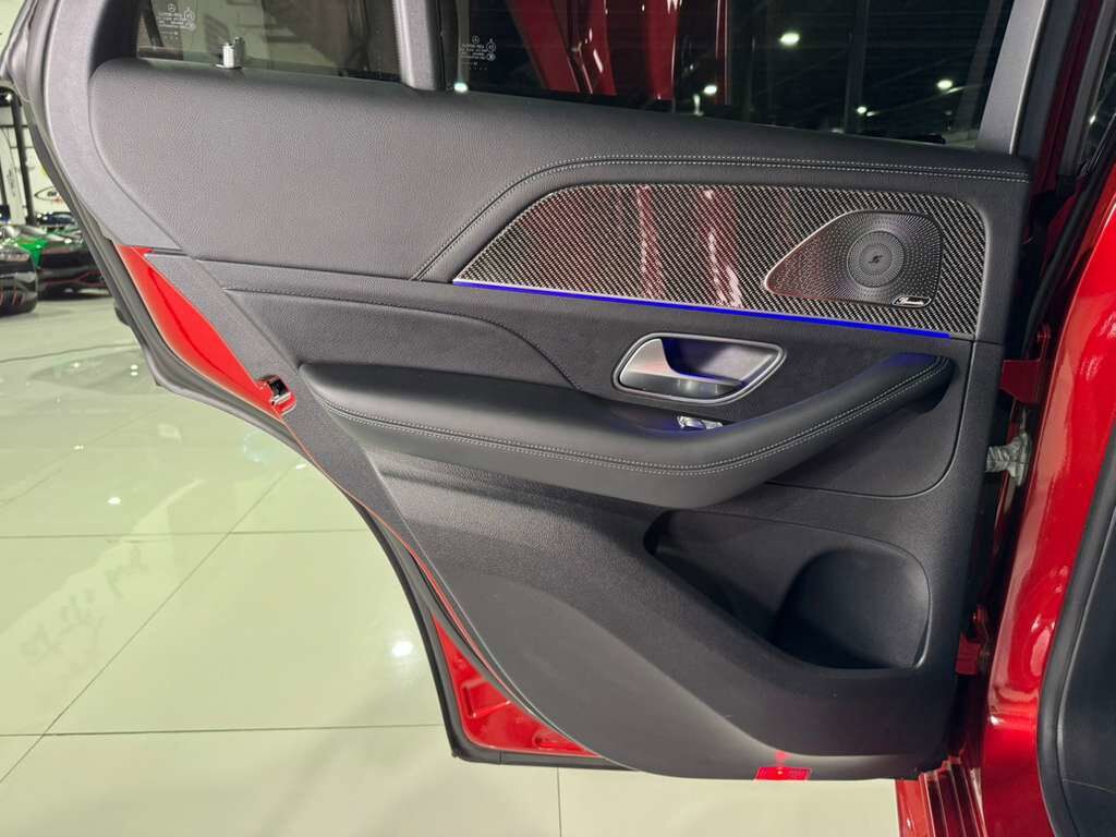 2023 Mercedes-Benz GLE AMG GLE 53 Cardinal Red paint, Night Package, carbon interior trim, Burmester audio AND MUCH MORE!!! Fort Lauderdale FL