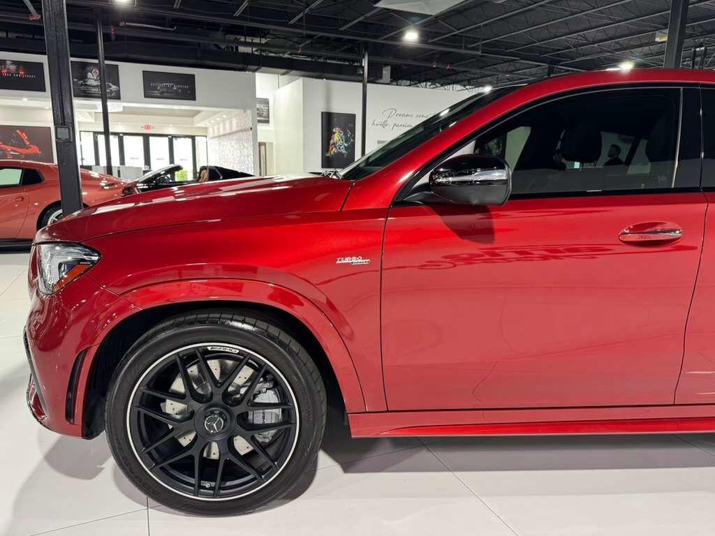 2023 Mercedes-Benz GLE AMG GLE 53 Cardinal Red paint, Night Package, carbon interior trim, Burmester audio AND MUCH MORE!!! Fort Lauderdale FL